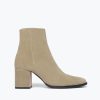 Footwear FREDA SALVADOR | Cyrus Classic Ankle Boot Stone Suede