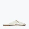 Footwear FREDA SALVADOR | Josi Slip On Mule Dove White Calf