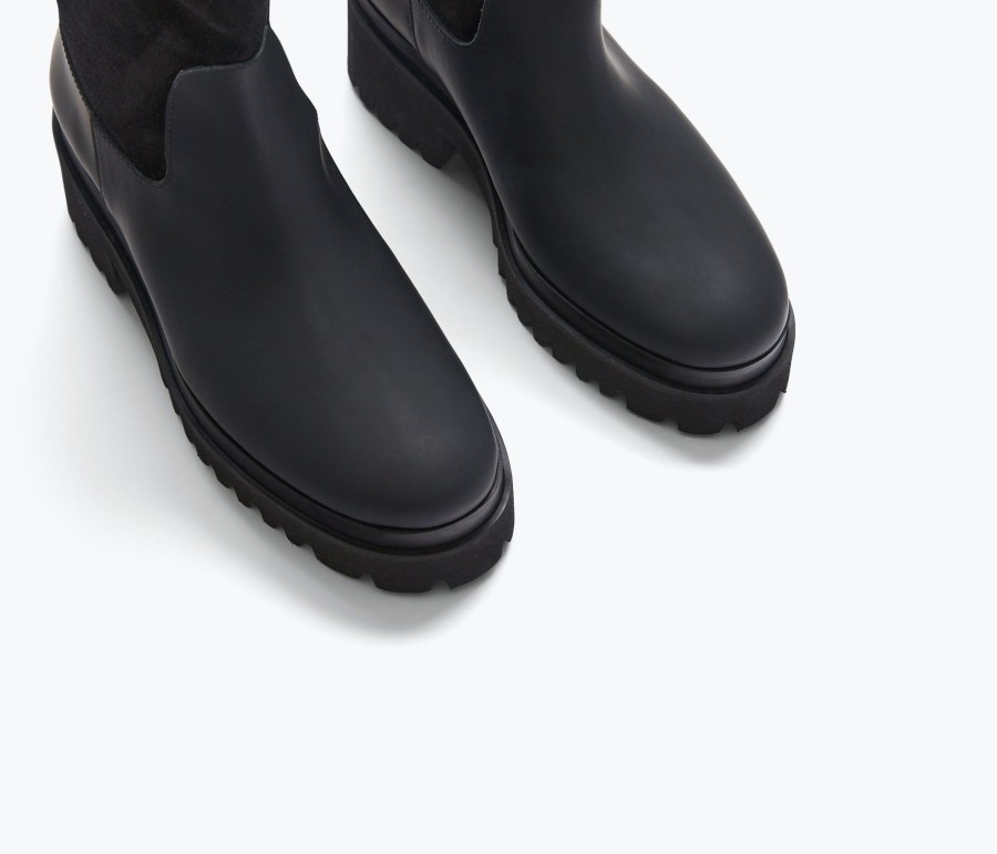 Footwear FREDA SALVADOR | Blake Rain Resistant Boot Black Combo